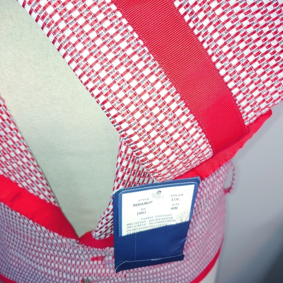 Doncaster Red Glitter Office Siren Tweed Jacket ..size 8 - Picture 6 of 11